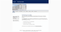Desktop Screenshot of eckert-rechtsanwaelte.de